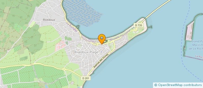 localisation de l'entreprise THIBERT - GENNA  RIVEDOUX-PLAGE