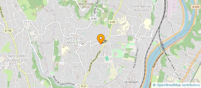 localisation de l'entreprise THIBISKI  SAINT-CYR-AU-MONT-D'OR