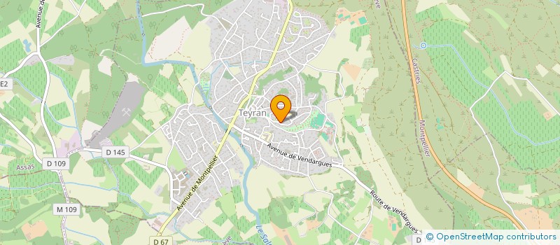 localisation de l'entreprise THIBON  TEYRAN