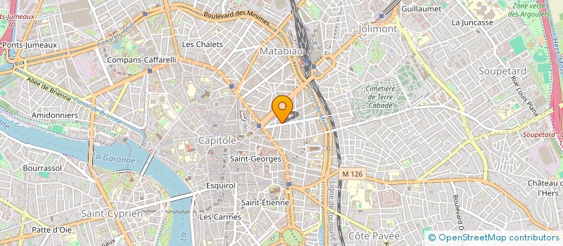 localisation de l'entreprise THIBSAL HOLDING  TOULOUSE