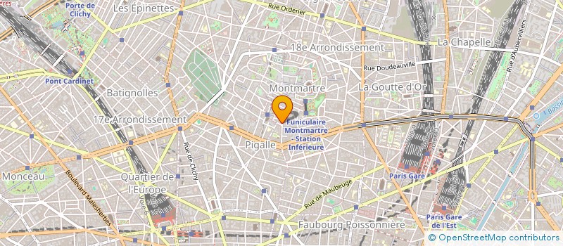 localisation de l'entreprise THIC  PARIS