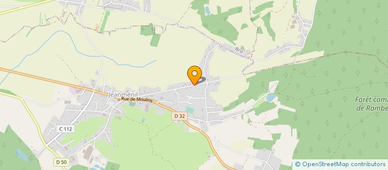 localisation de l'entreprise THICALIE  JEANMENIL