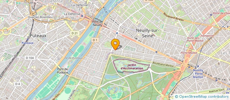 localisation de l'entreprise THICASOJURA à NEUILLY-SUR-SEINE