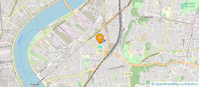 localisation de l'entreprise THICLA DISTRIBUTION  EYSINES