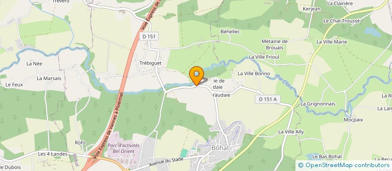 localisation de l'entreprise THICLO  BOHAL