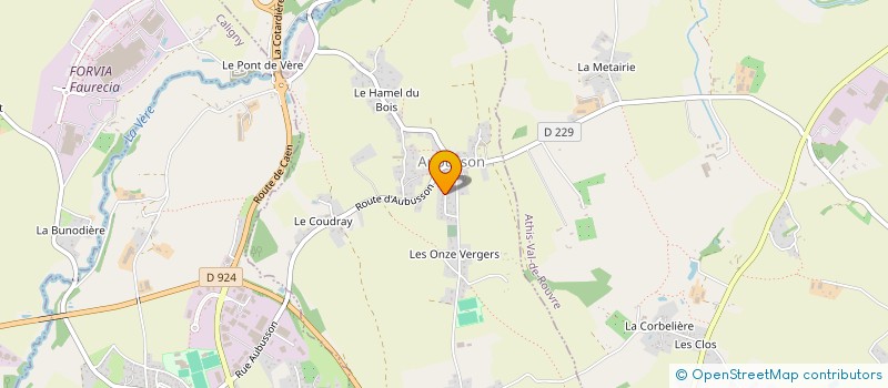 localisation de l'entreprise THICOEMEM à AUBUSSON