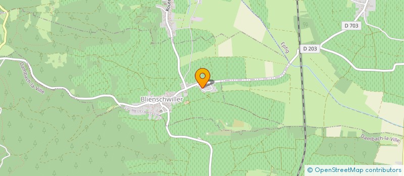 localisation de l'entreprise THICOR  BLIENSCHWILLER