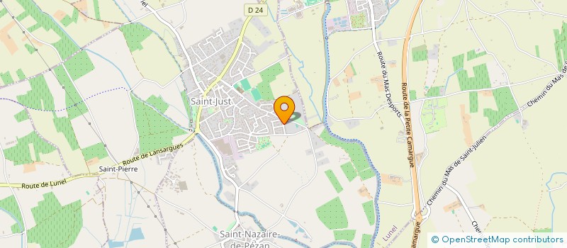 localisation de l'entreprise THIDIL  SAINT-JUST