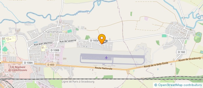 localisation de l'entreprise THIDOM  CHANTEHEUX