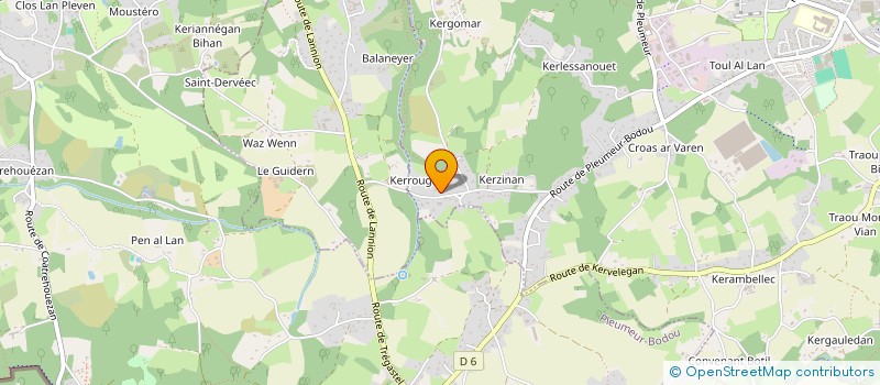 localisation de l'entreprise THIDOVAN  PERROS-GUIREC