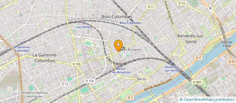 localisation de l'entreprise THIEBAT PARQUET D'AUTREFOIS à ASNIERES-SUR-SEINE