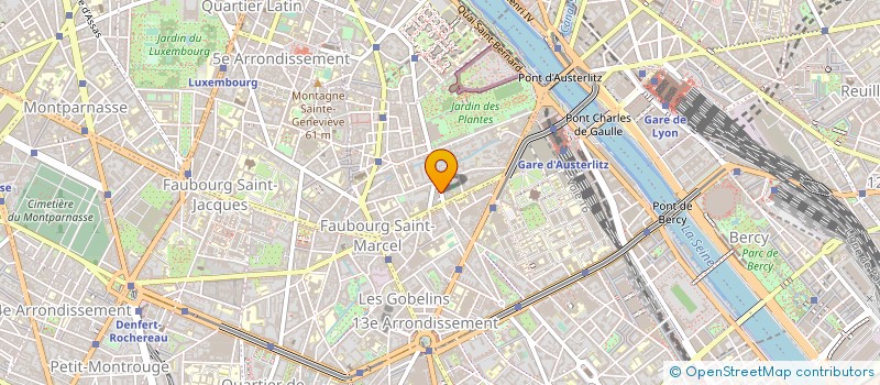 localisation de l'entreprise THIEBAUD SAS à PARIS