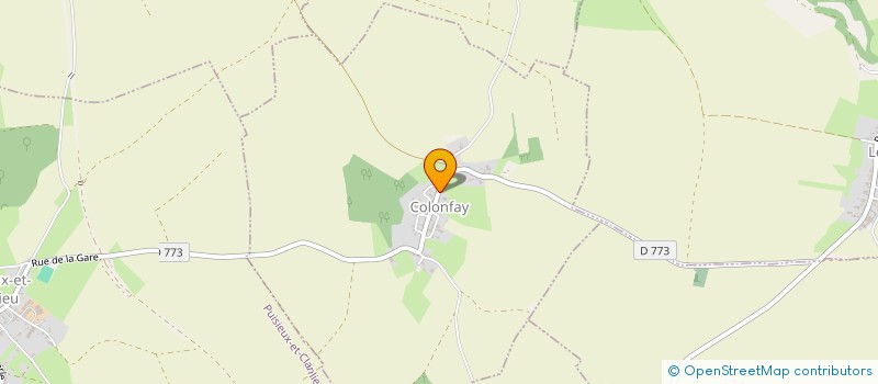 localisation de l'entreprise THIEBAUT  COLONFAY
