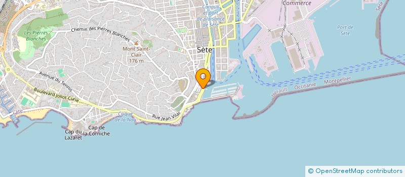 localisation de l'entreprise THIEDE  SETE