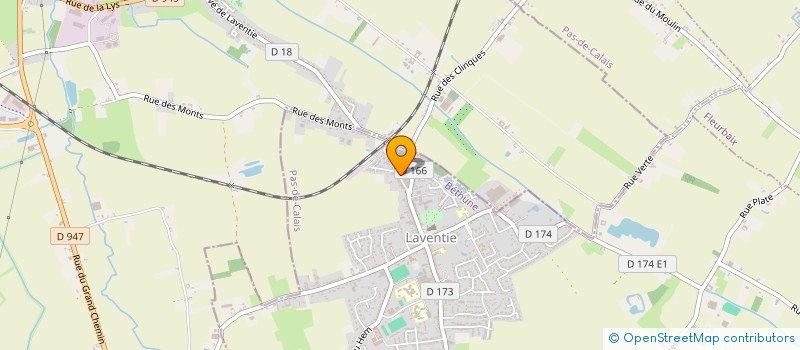 localisation de l'entreprise THIEFF' IMMOBILIER  LAVENTIE