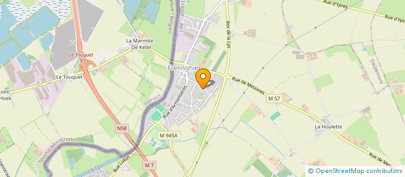 localisation de l'entreprise THIEFFRY  FRELINGHIEN