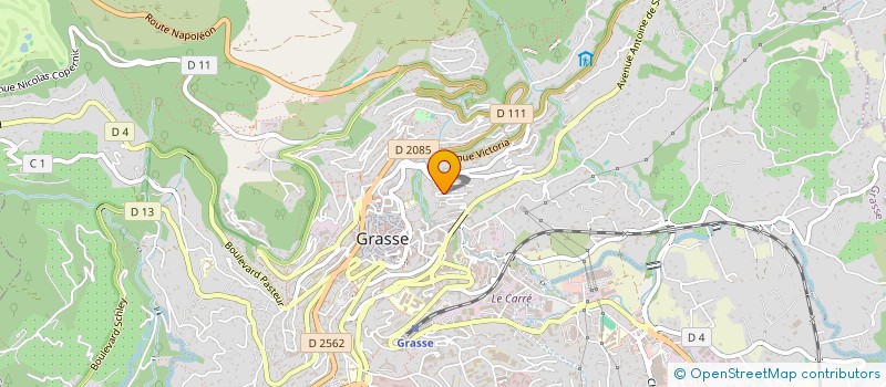 localisation de l'entreprise THIEGO  GRASSE