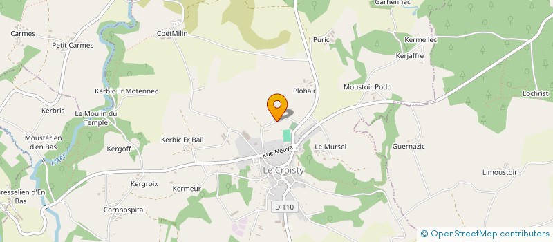 localisation de l'entreprise THIEME DEVELOPPEMENT  LE CROISTY