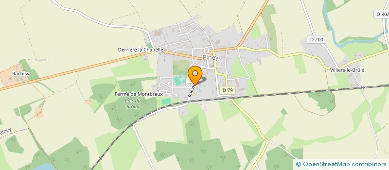 localisation de l'entreprise THIENNOT S A  PINEY