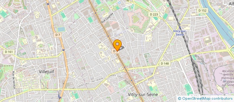 localisation de l'entreprise THIER TECHNOLOGY à VITRY-SUR-SEINE
