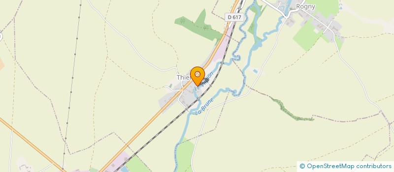 localisation de l'entreprise THIERACHE MASK  THIERNU