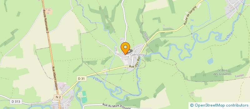 localisation de l'entreprise THIERACHE PADEL  GERGNY