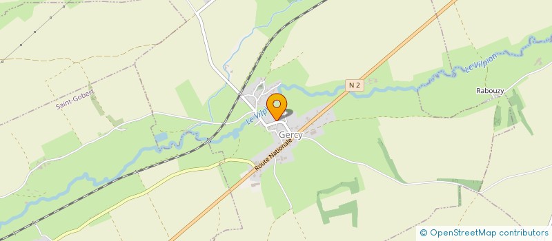 localisation de l'entreprise THIERACHE RENOVATION FINANCES  GERCY