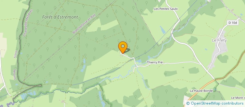 localisation de l'entreprise THIERACHE THERMIQUE  LE FRETY