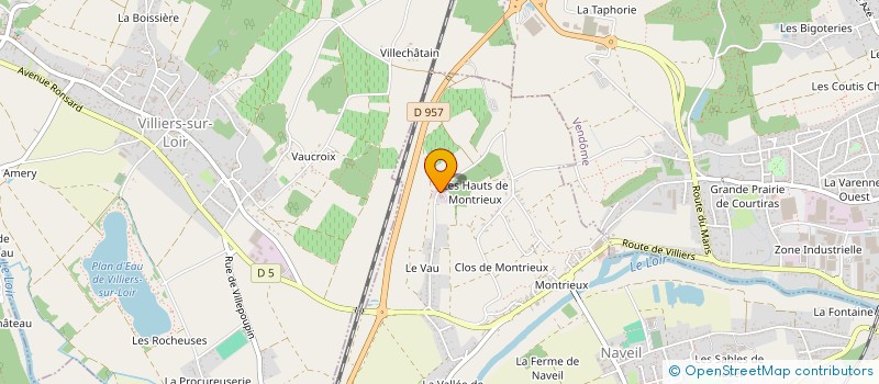 localisation de l'entreprise THIERALIX  NAVEIL