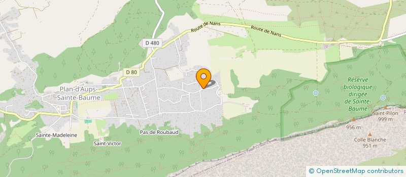 localisation de l'entreprise THIERCELIEUX  AUPS