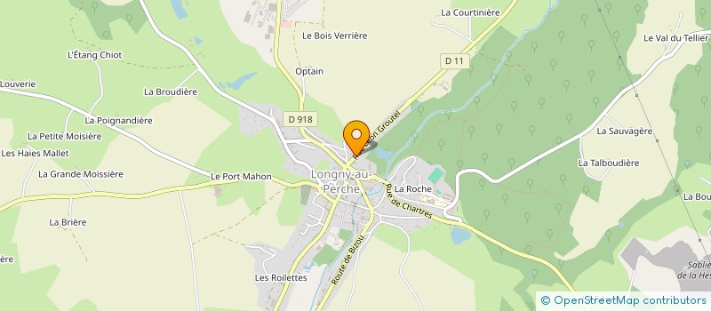 localisation de l'entreprise THIERISA à LONGNY LES VILLAGES