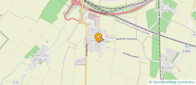 localisation de l'entreprise THIERNESSE DUVAL NOELLE  TROIS-PUITS