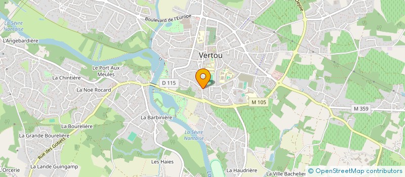 localisation de l'entreprise THIERRY.ANTI CONSULTING à VERTOU