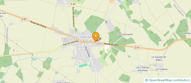 localisation de l'entreprise THIERRY AUTOS à SAINT-VALERIEN