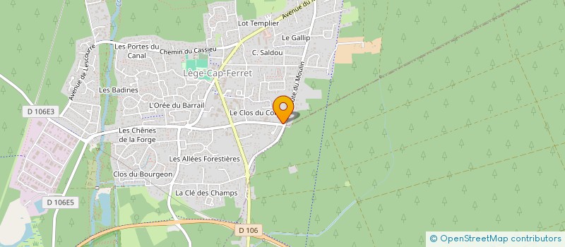 localisation de l'entreprise THIERRY BARRAFITE LIONEL MUNZER BROCANTE  LEGE-CAP-FERRET