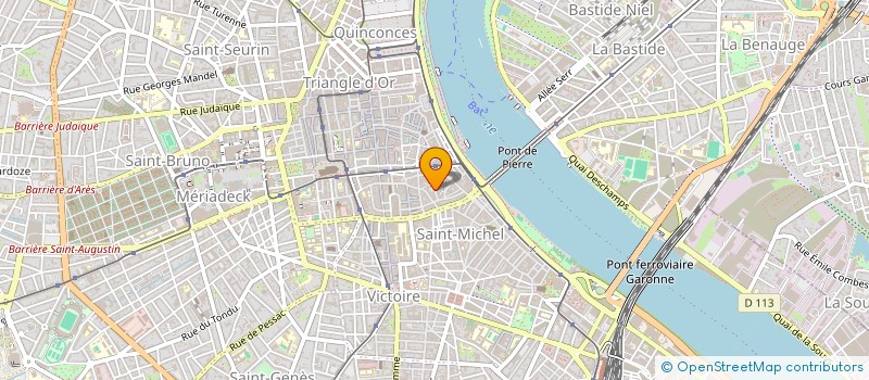 localisation de l'entreprise THIERRY CALES ASCENSEURS à BORDEAUX