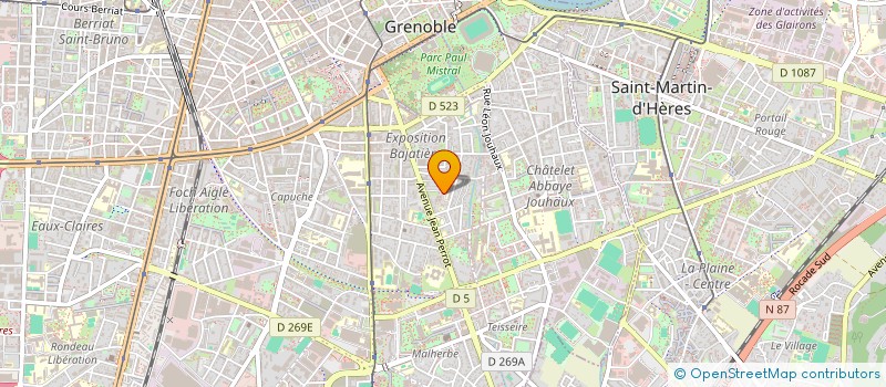 localisation de l'entreprise THIERRY CANAGUIER TRAINING  GRENOBLE