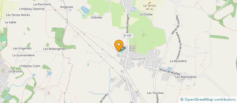 localisation de l'entreprise THIERRY CORDIER  FENEU