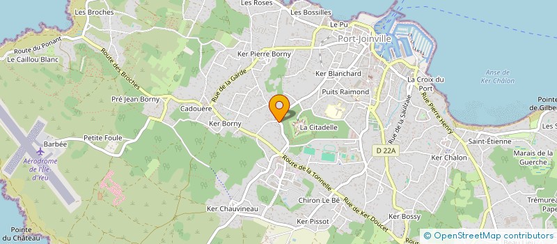 localisation de l'entreprise THIERRY CORMERAIS à L'ILE-D'YEU