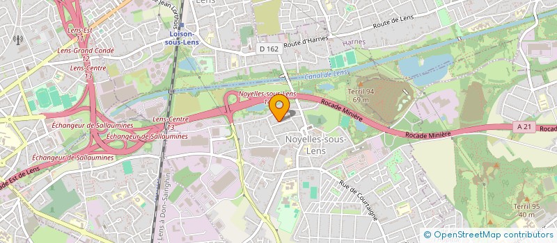 localisation de l'entreprise THIERRY DEBOUCHAGE  NOYELLES-SOUS-LENS