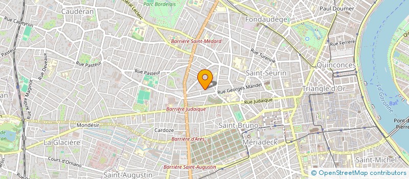 localisation de l'entreprise THIERRY DESCHAMPS  BORDEAUX