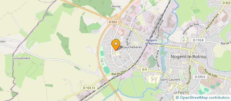 localisation de l'entreprise THIERRY DREUX EURL à NOGENT-LE-ROTROU