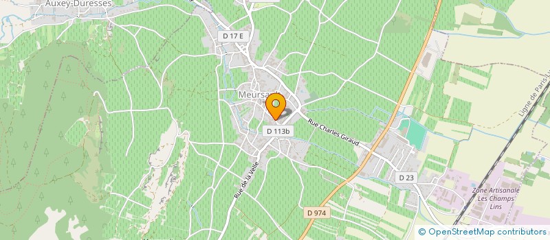 localisation de l'entreprise THIERRY ET PASCALE MATROT à MEURSAULT