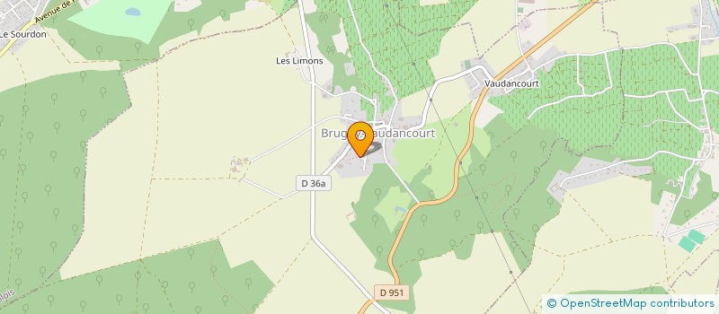 localisation de l'entreprise THIERRY FILAINE  BRUGNY-VAUDANCOURT