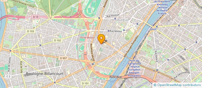 localisation de l'entreprise THIERRY FOURRURES à PARIS
