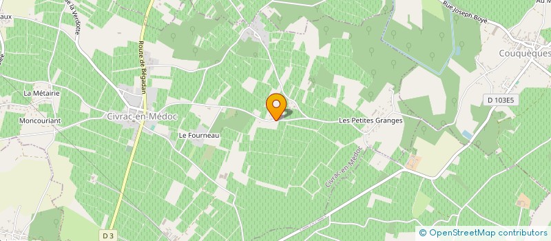 localisation de l'entreprise THIERRY GUEDON HYGIENE DE L'HABITAT  SAINT LOUBES