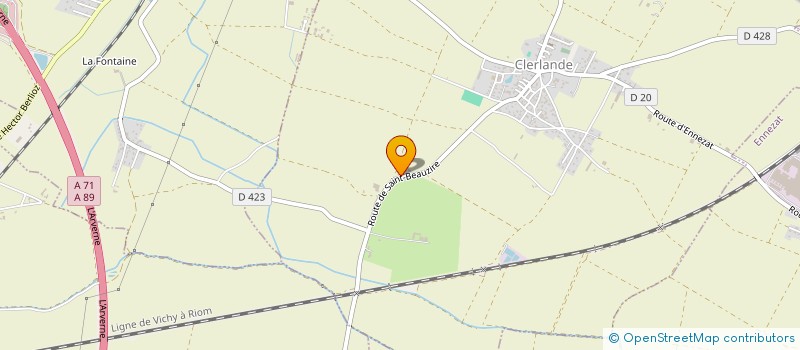 localisation de l'entreprise THIERRY IMBERT SELECTION VINS  CLERLANDE