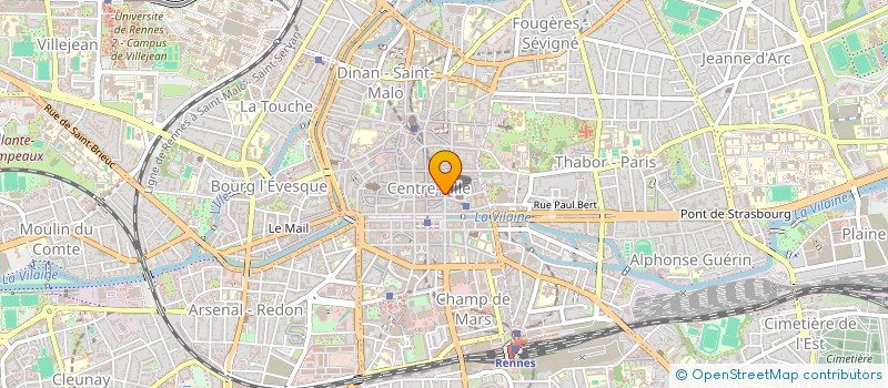 localisation de l'entreprise THIERRY IMMOBILIER BRETAGNE  RENNES