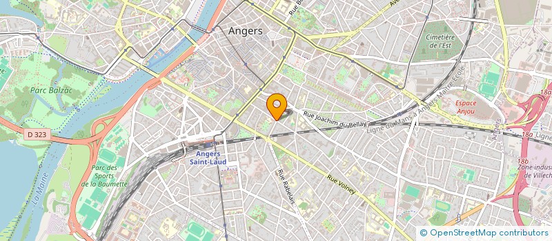 localisation de l'entreprise THIERRY IMMOBILIER MAINE ANJOU à ANGERS