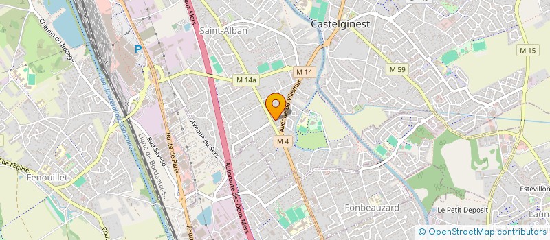 localisation de l'entreprise THIERRY LE GUIRIEC à SAINT-ALBAN